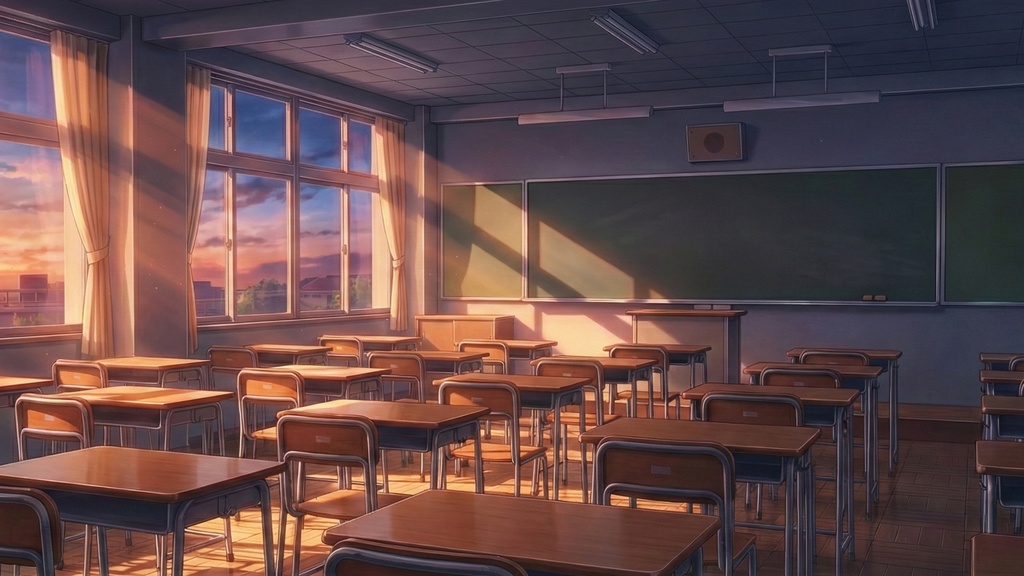 学校 教室・廊下【無料】