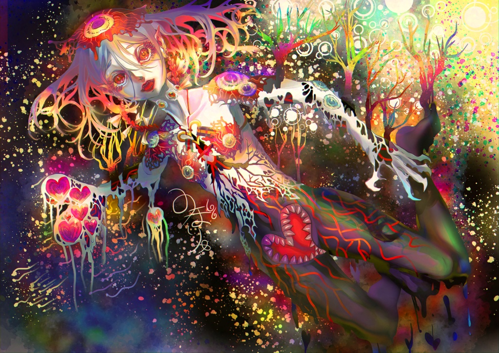「恋の百々目鬼」アクリルパネル