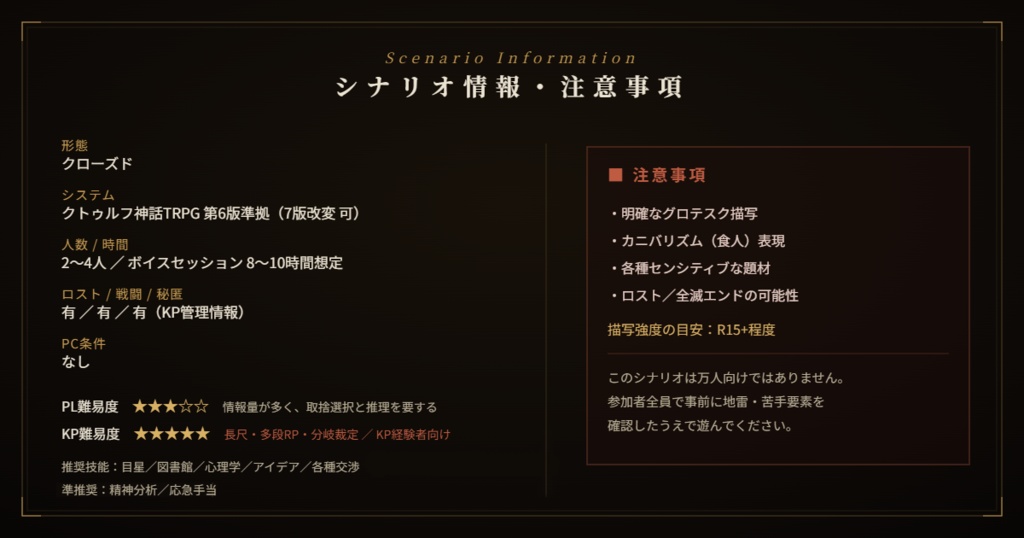 『誰が為の救済か』KP補助資料&ココフォリア素材セット/SPLL:E188851