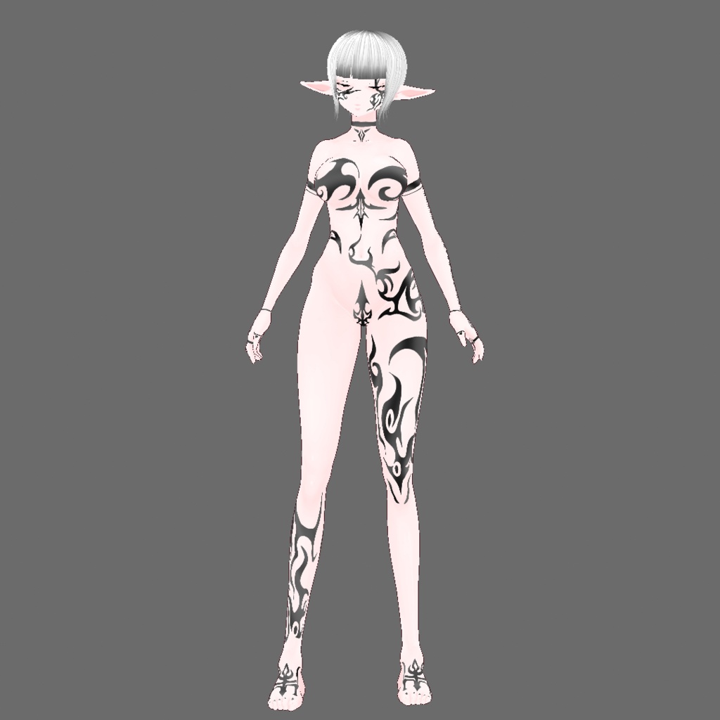 vroid用テクスチャ「紋様」セット