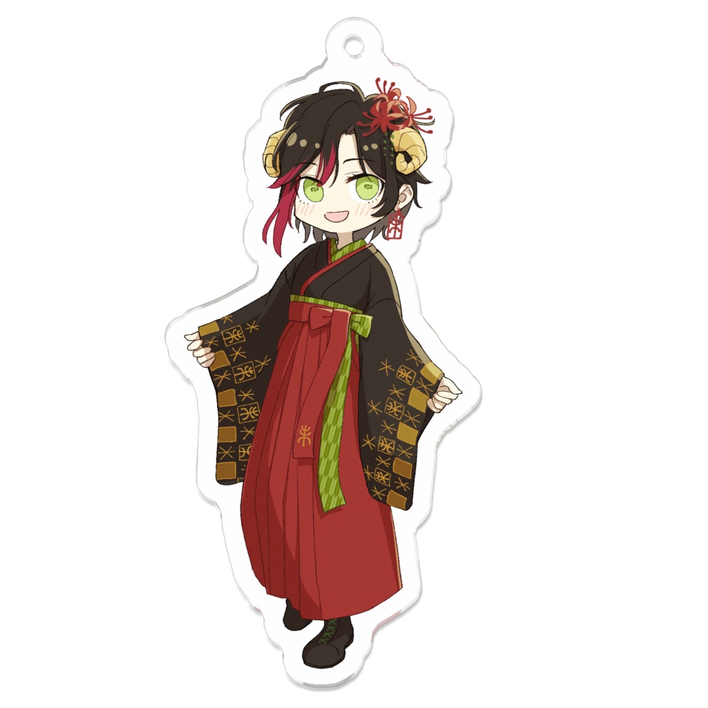 紅炎咲 アクリルキーホルダー