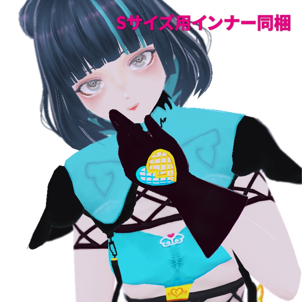 【VRoid | 正式版】爆戦闘!武闘派美少女コスチューム【無料版あり】