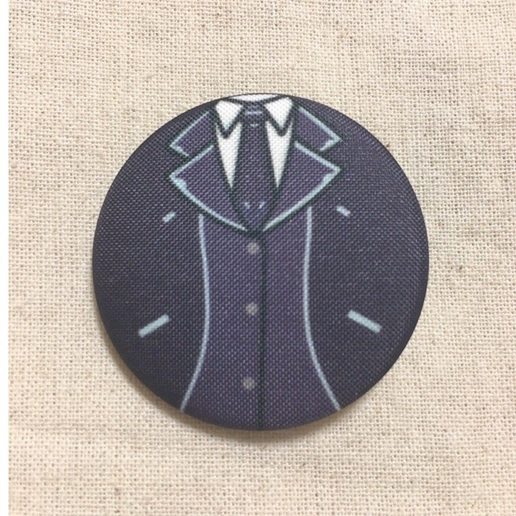 トリガー/鷹匠 衣装 布缶バッジ