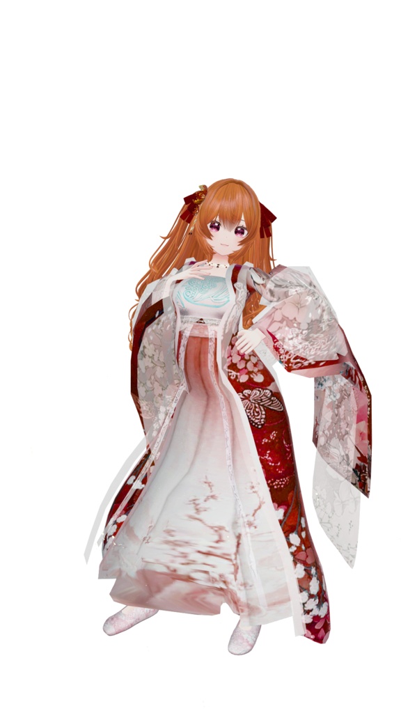 藍溟星華(漢服風ドレス)