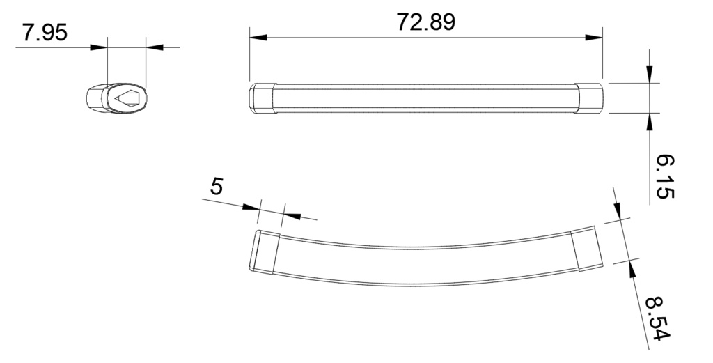 【STLデータのみ】シンプルなカタナ
