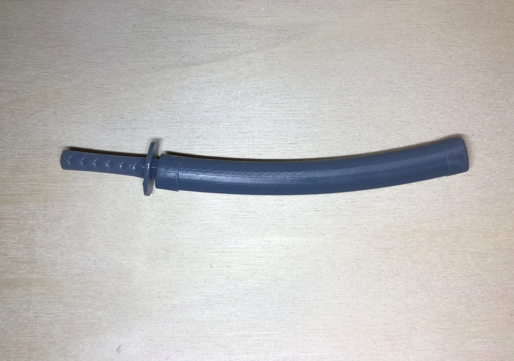 【STLデータのみ】シンプルなカタナ