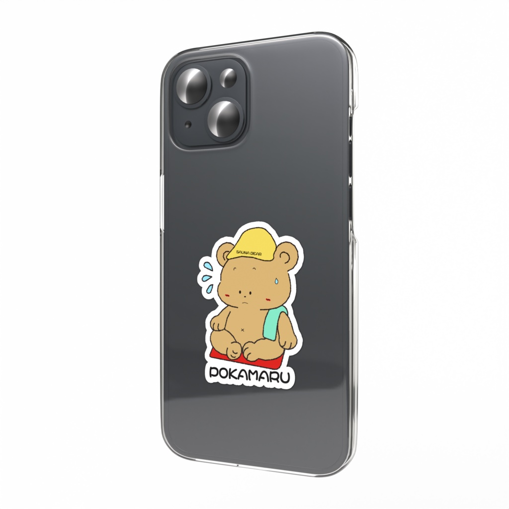 ぽかまる スマホステッカー