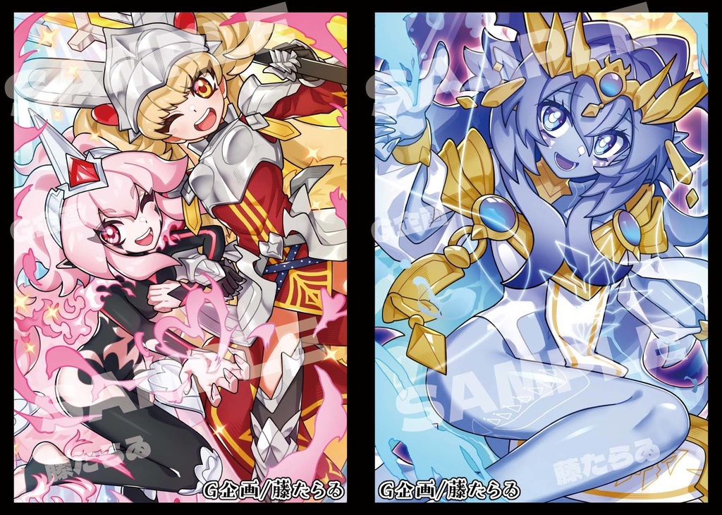 ごうけん17 スリーブセット【センチュリオン&霊姫ちゃん】