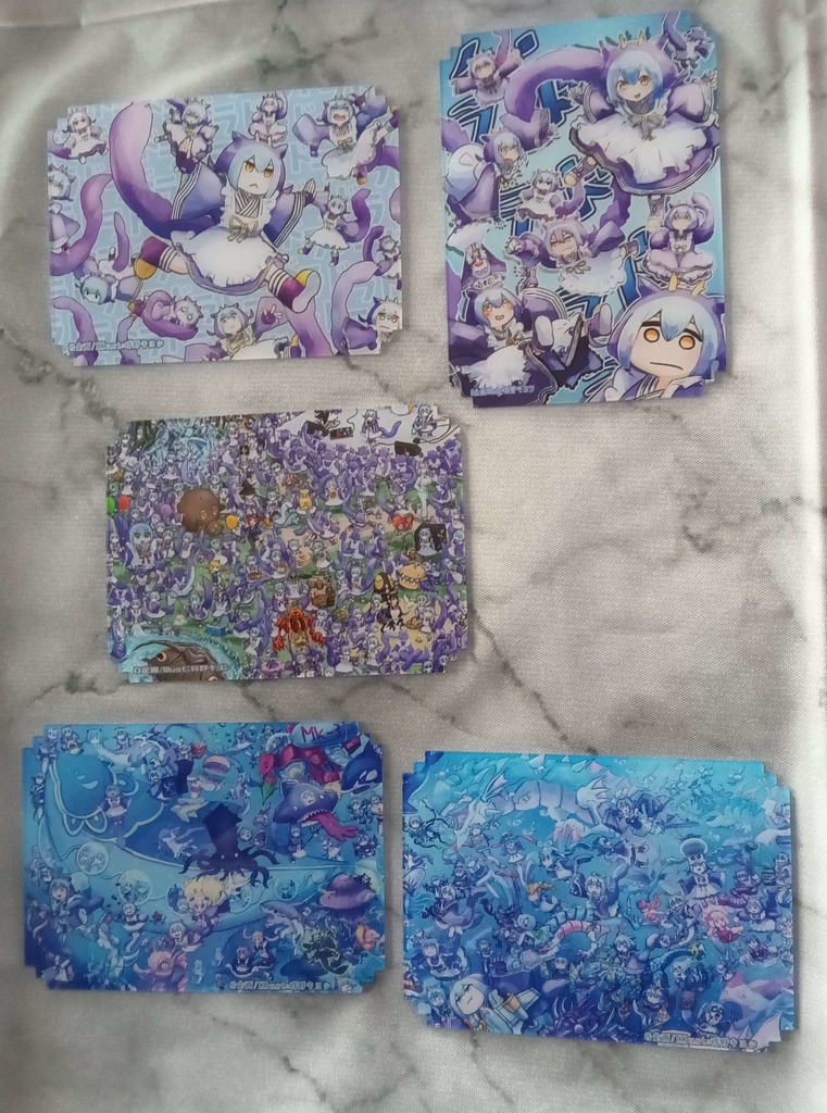 アクリル カードセパレーター(ブラインド方式)くじ【ラドラドセパくじ】