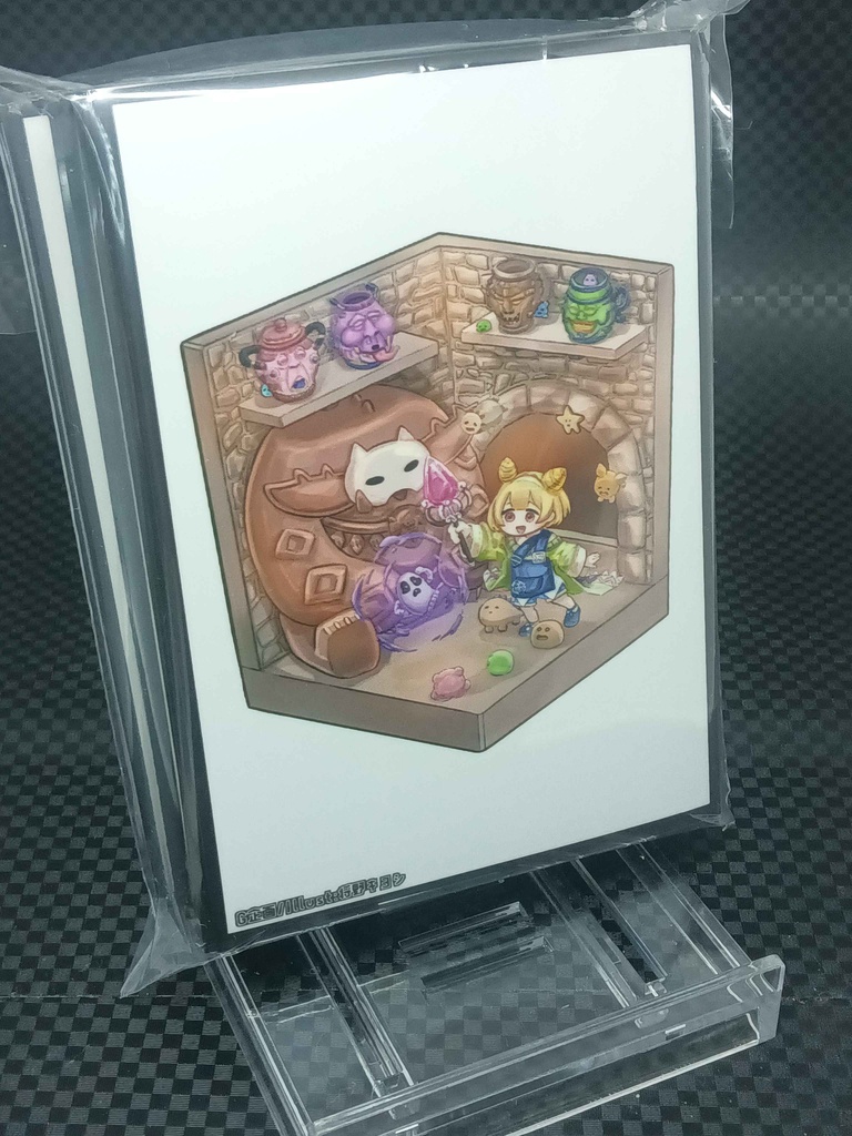 スリーブ単品 ヴィネット(箱庭)風「ポトリーの工房」