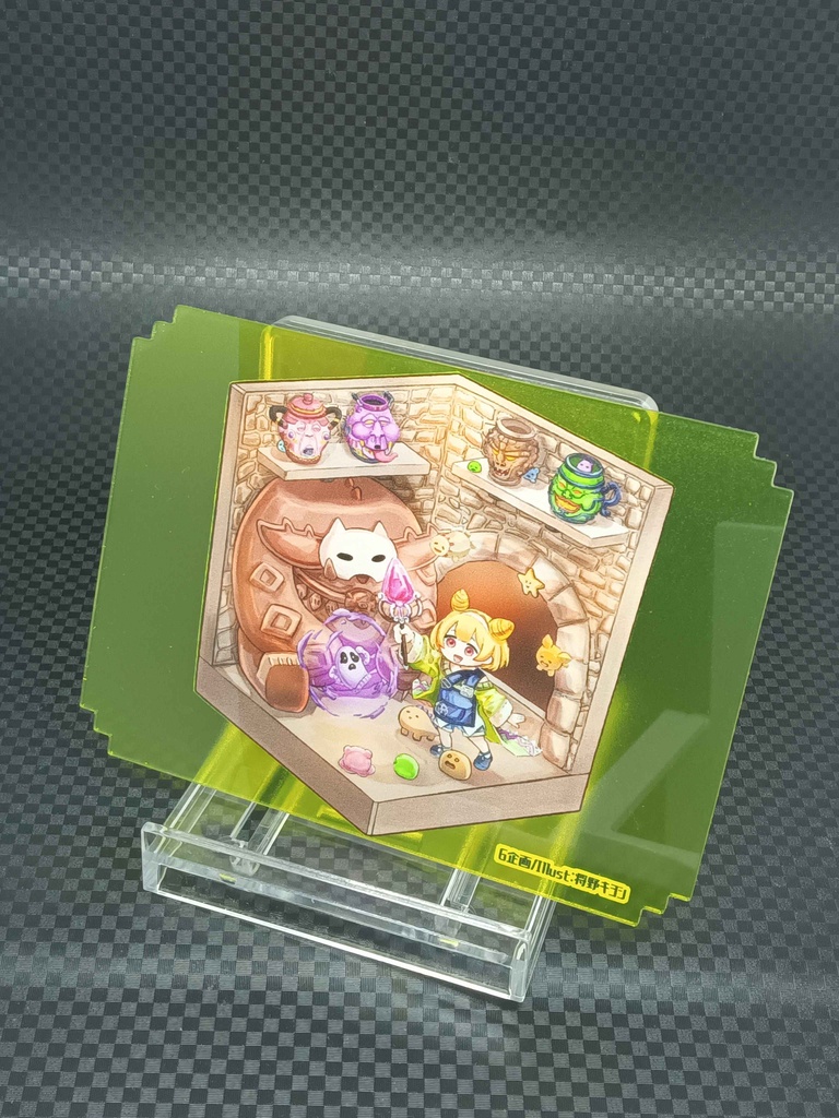 【ブラインド方式】アクリル カードセパレーターラドラドセパくじVol.2【ラドセパくじVol.2】
