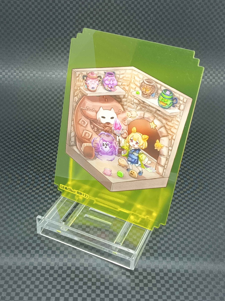 【ブラインド方式】アクリル カードセパレーターラドラドセパくじVol.2【ラドセパくじVol.2】