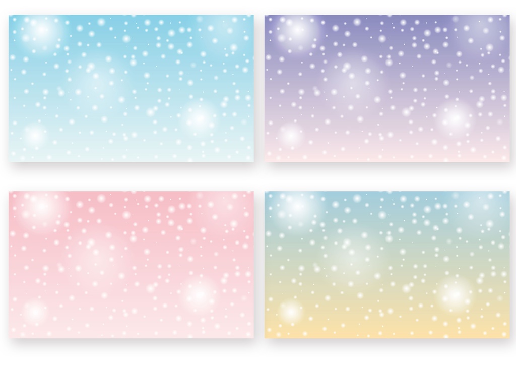 【商用利用可】雪のようなキラキラふわふわした背景