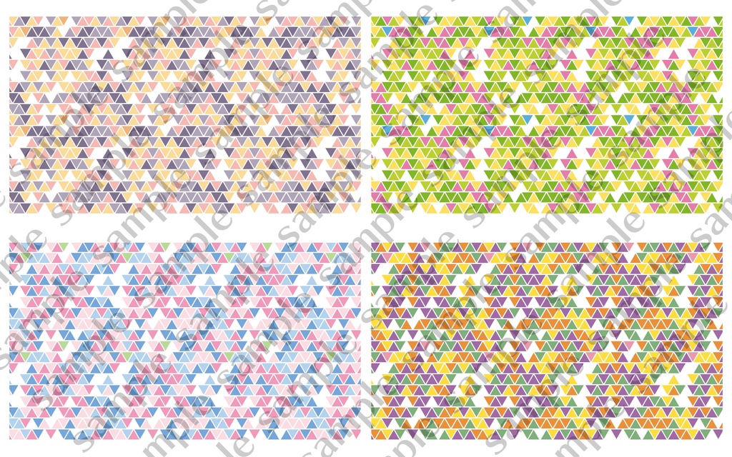 【商用利用可】北欧風の幾何学模様背景 アスペクト比16:9