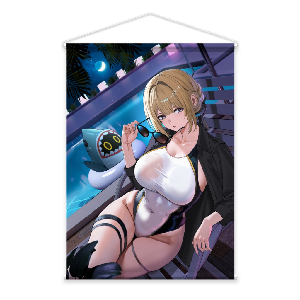 【タペストリー】競泳水着イヴリン