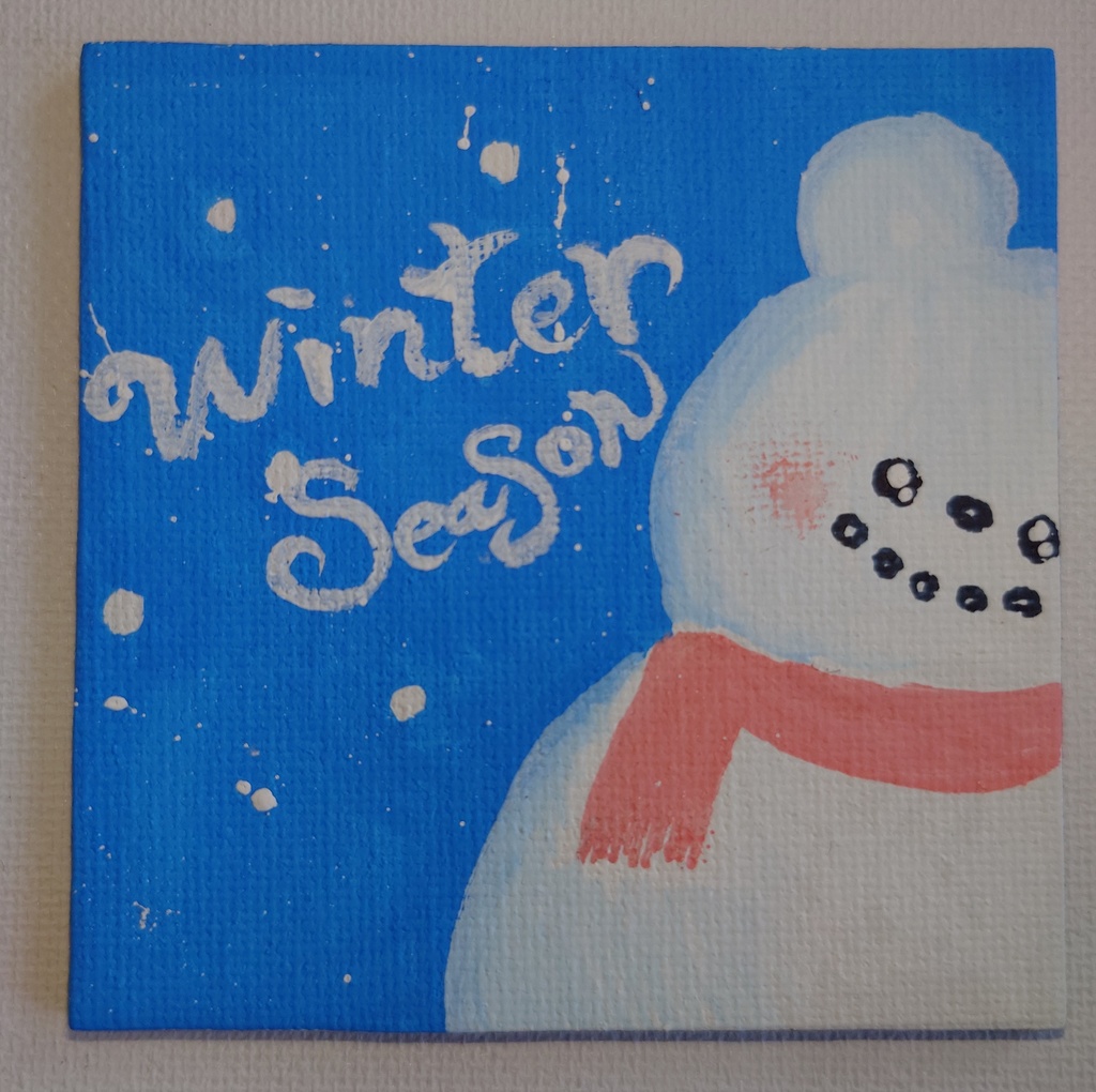 おとん雪だるま
