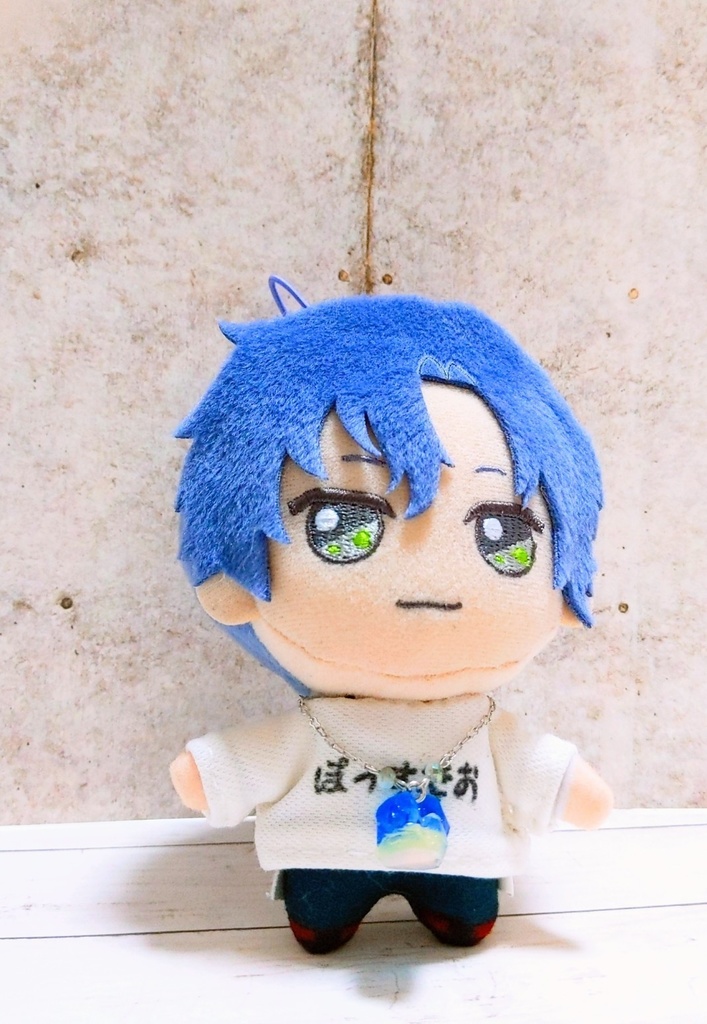 マナ石のぬい用ひと粒ネックレス【鑑定書カード付】