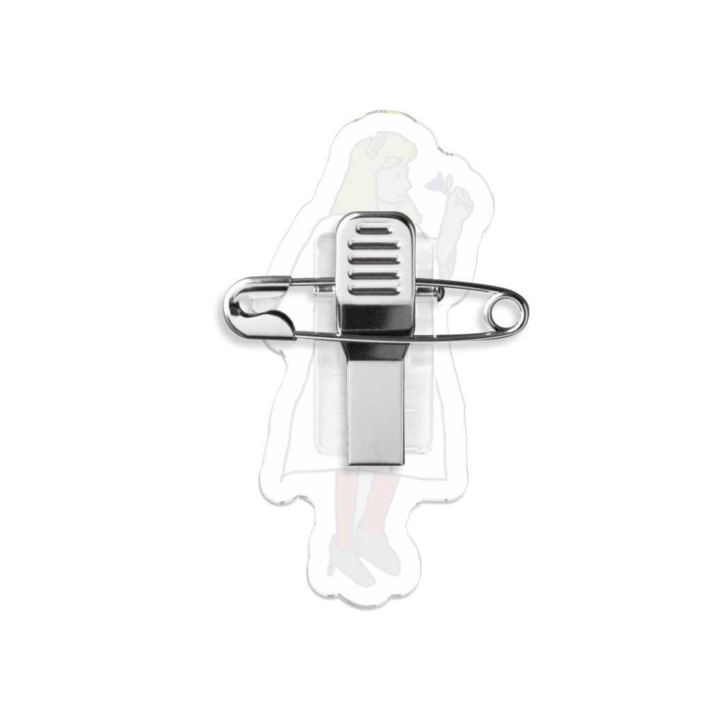 アクリルバッジ(少女)