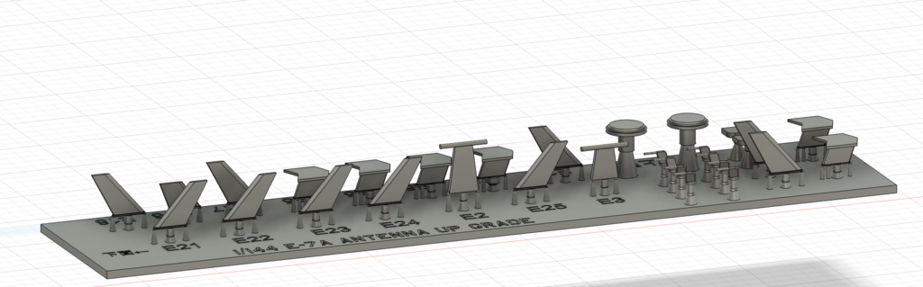 E‑7A/E-737 アンテナアップグレードパーツ(1/144)