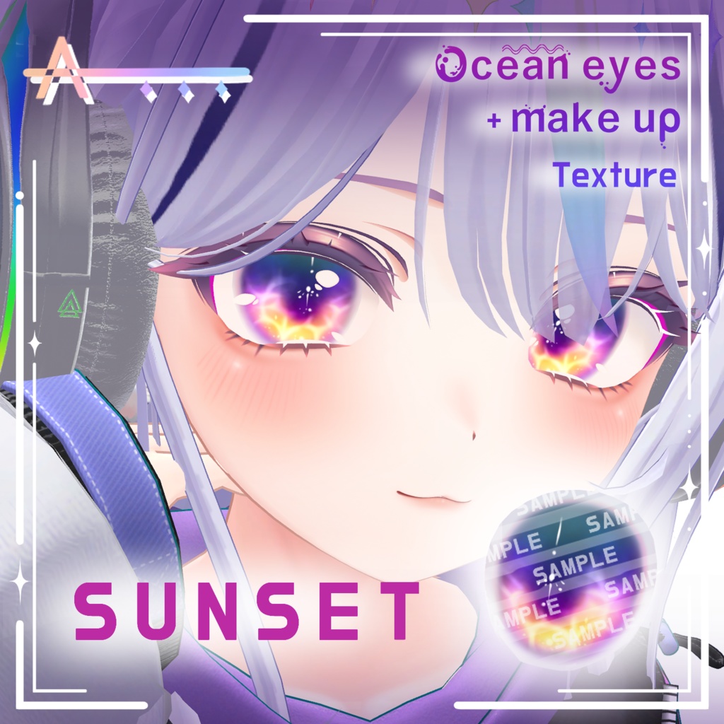 【manuka/マヌカ】Ocean eyes + makeup_ Texture 🌊