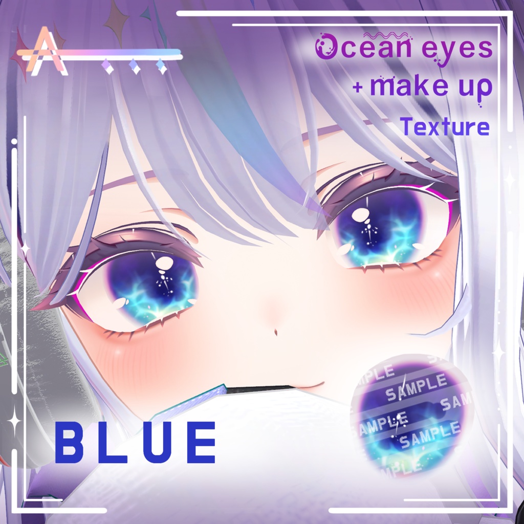 【manuka/マヌカ】Ocean eyes + makeup_ Texture 🌊
