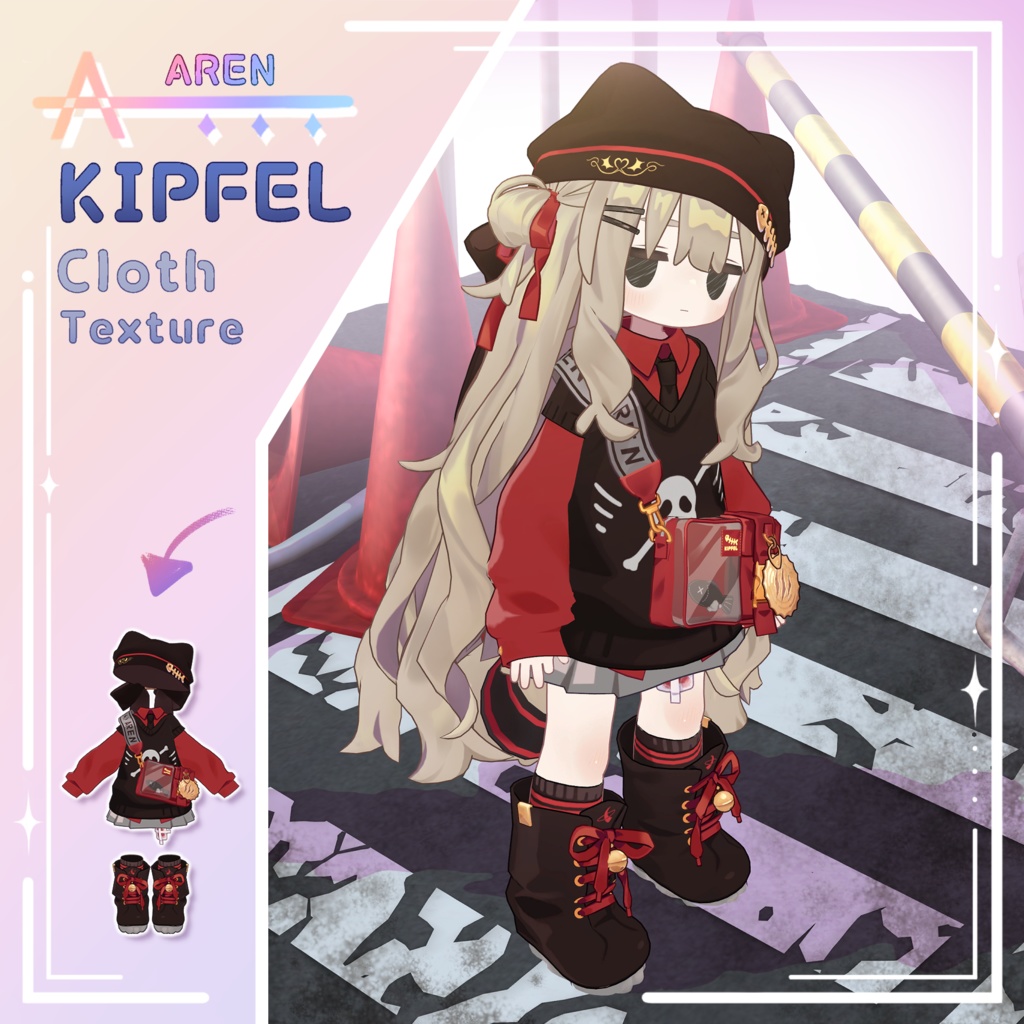 【50% SALE💝】【Kipfel/キプフェル】 AREN_Cloth Texture