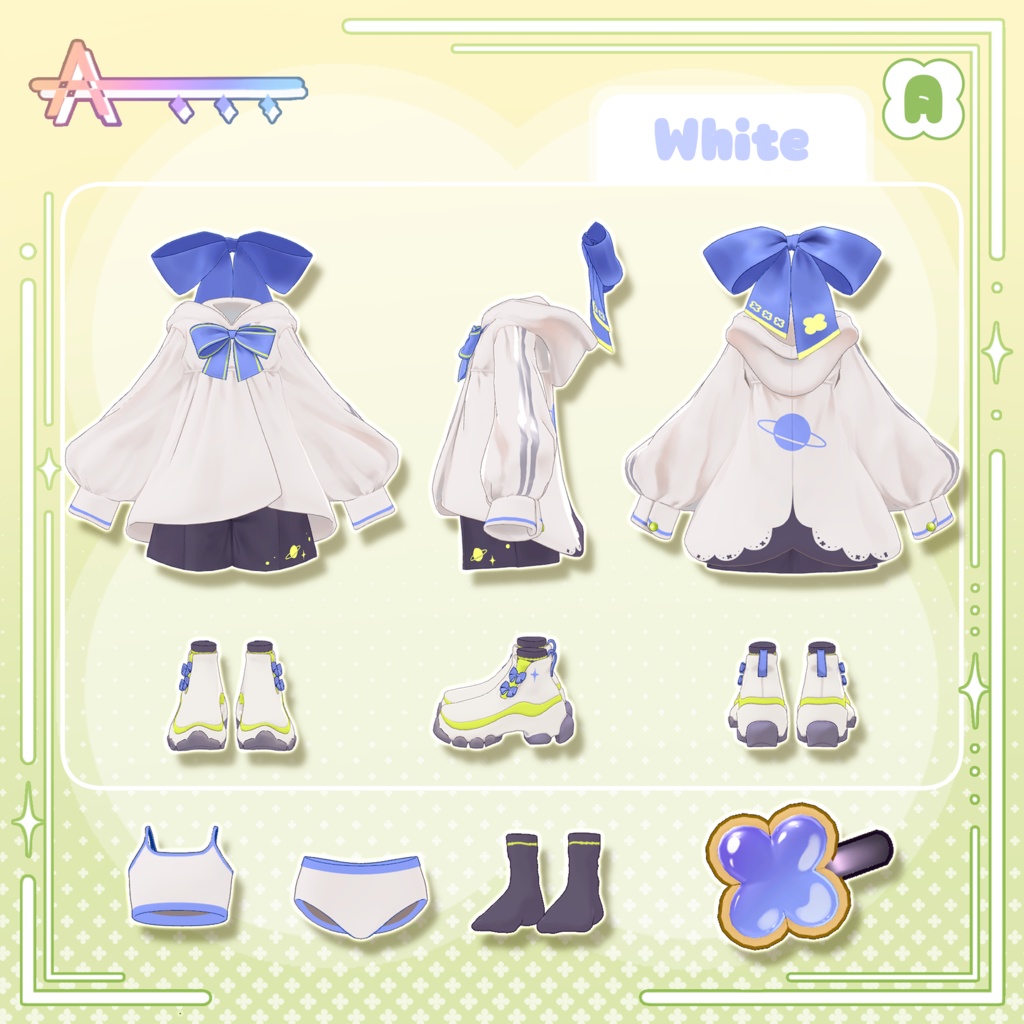 【Shiratsume/しらつめ】 AREN_Cloth Texture