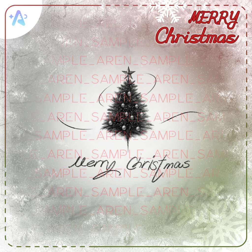 【‼️FREE💝】Christmas tattoo 期間限定販売‼️