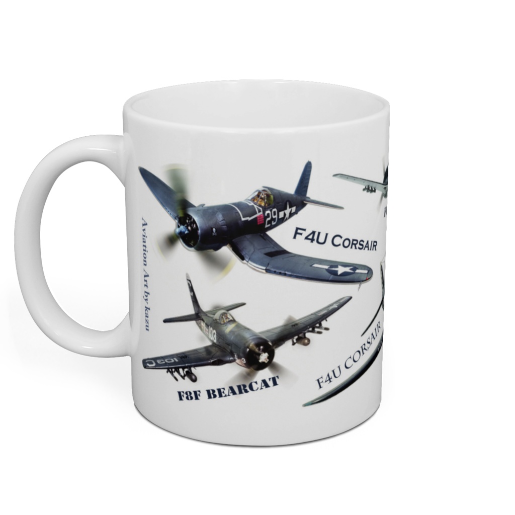 大戦機のアメリカ軍戦闘機