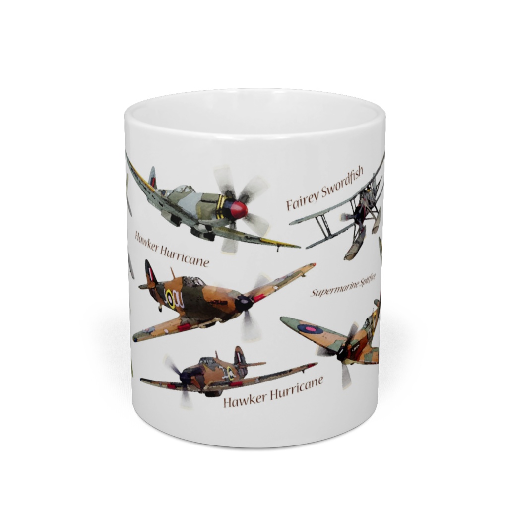 大戦機の英国軍機