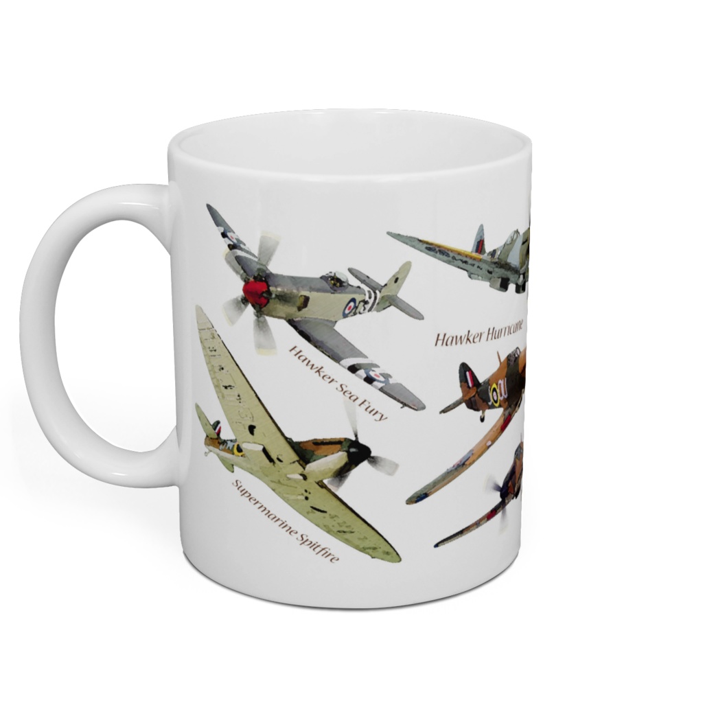 大戦機の英国軍機