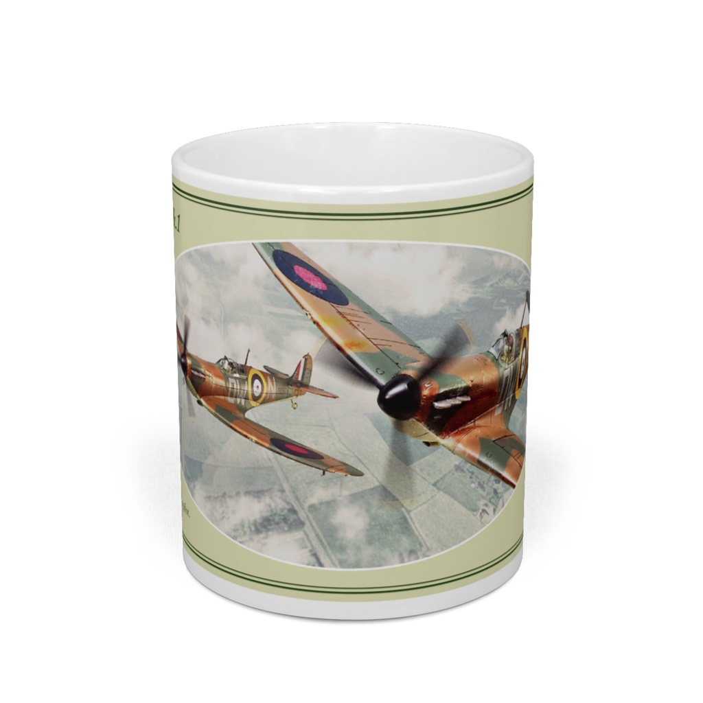 大戦機の英国軍機<スピットファイアー>