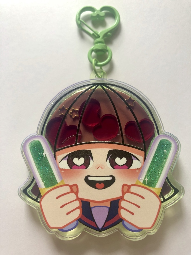 シャカシャカヲタクアクリルキーホルダー