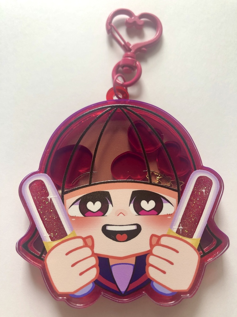 シャカシャカヲタクアクリルキーホルダー