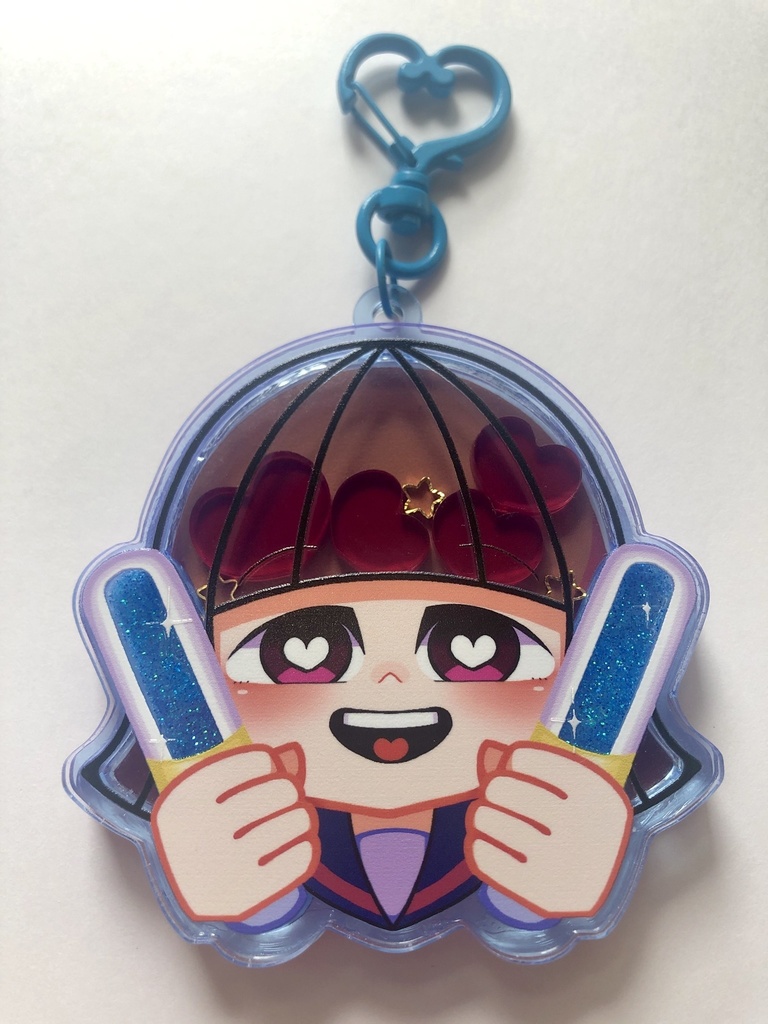 シャカシャカヲタクアクリルキーホルダー