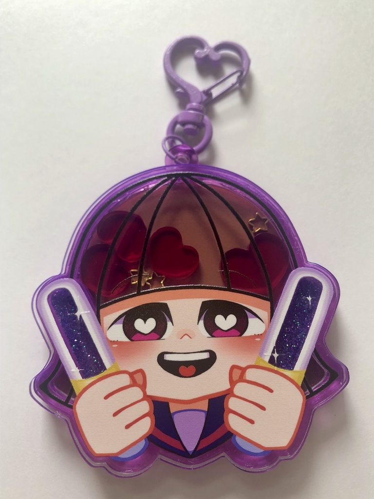 シャカシャカヲタクアクリルキーホルダー