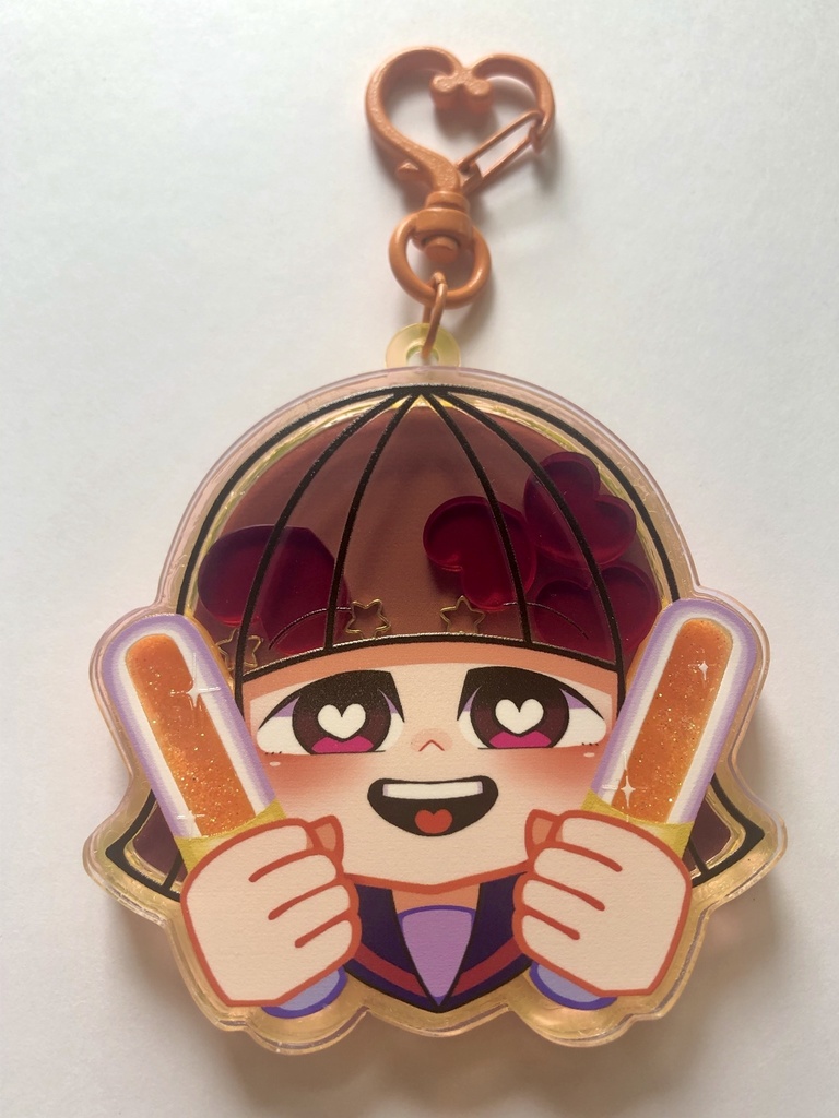 シャカシャカヲタクアクリルキーホルダー