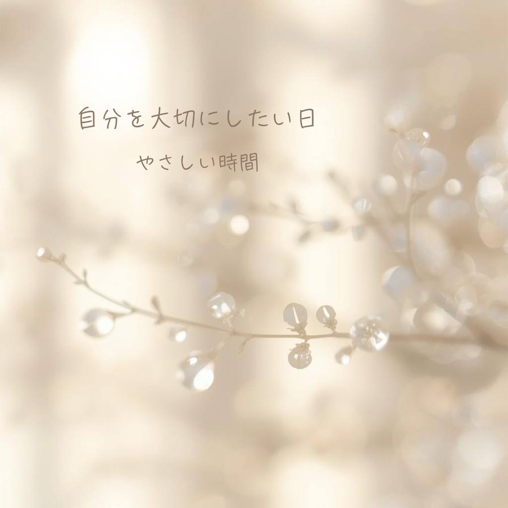 癒し・余白デザイン Canva投稿テンプレート(ベージュ&アイボリーセット)