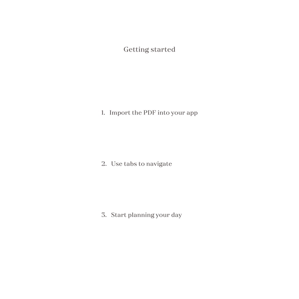 デジタルプランナー|2026年4月始まり|くすみカラー×シンプル設計(Digital Planner – April 2026 Start)