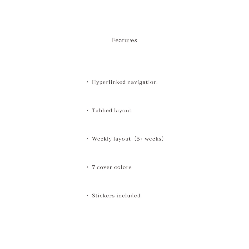 デジタルプランナー|2026年4月始まり|くすみカラー×シンプル設計(Digital Planner – April 2026 Start)