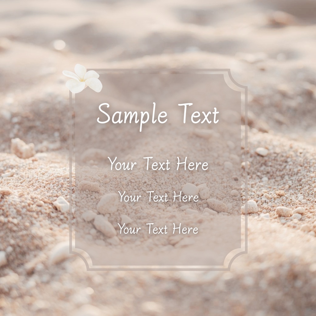 【画像テンプレ】 Healing Ocean Collection|Canvaデザイン素材(10枚セット)10枚+Bonus 1枚(特典)