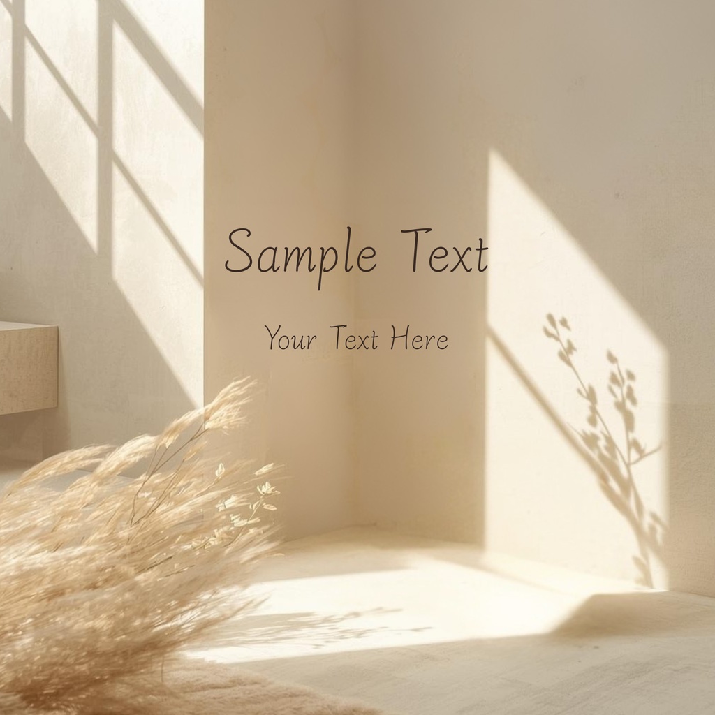 【画像テンプレ】 Beige Collection – Soft Living|Canvaデザイン素材(10枚セット)