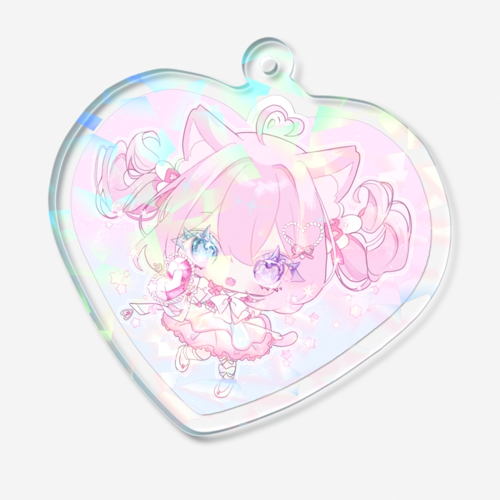 ꒰ 2周年記念 ꒱ 魔法少女ゆら🪄 💖ホロアクキー⟡꙳