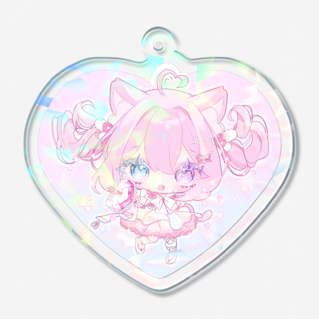 ꒰ 2周年記念 ꒱ 魔法少女ゆら🪄 💖ホロアクキー⟡꙳