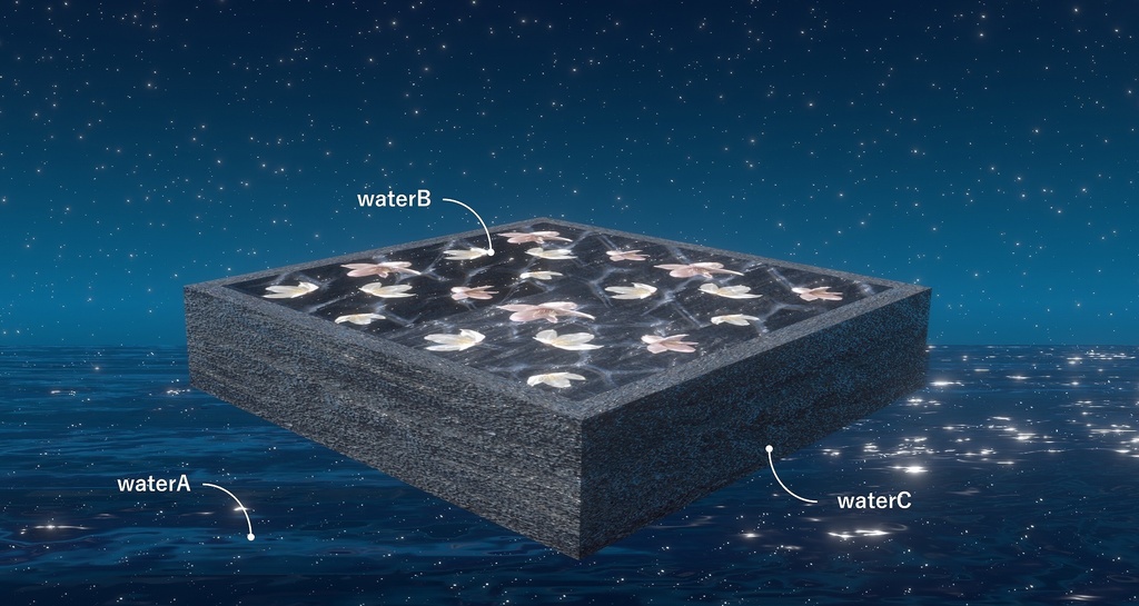 サンプル/water shader パック(水シェーダーA~D、コースティクスシェーダー)