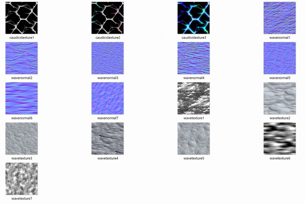 水関連テクスチャ【無料】