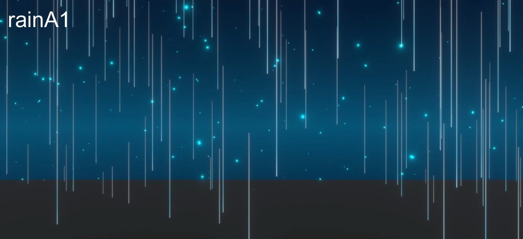 【無料】雨パーティクルA