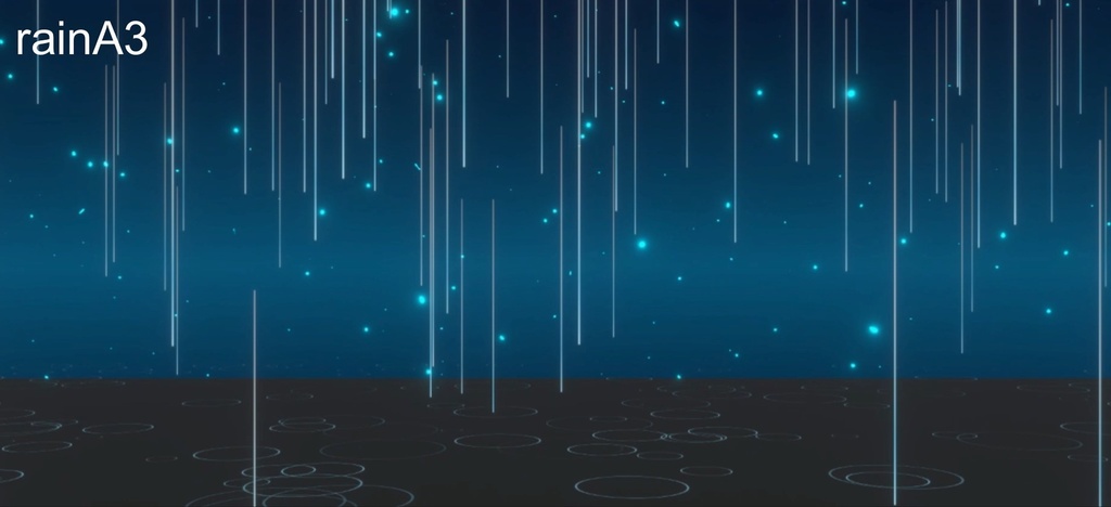【無料】雨パーティクルA