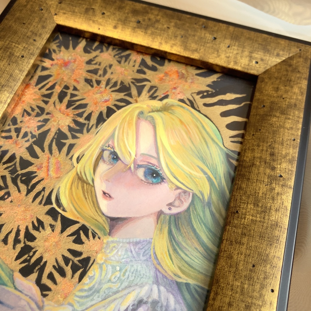 『煌めきの誘い』アナログ原画