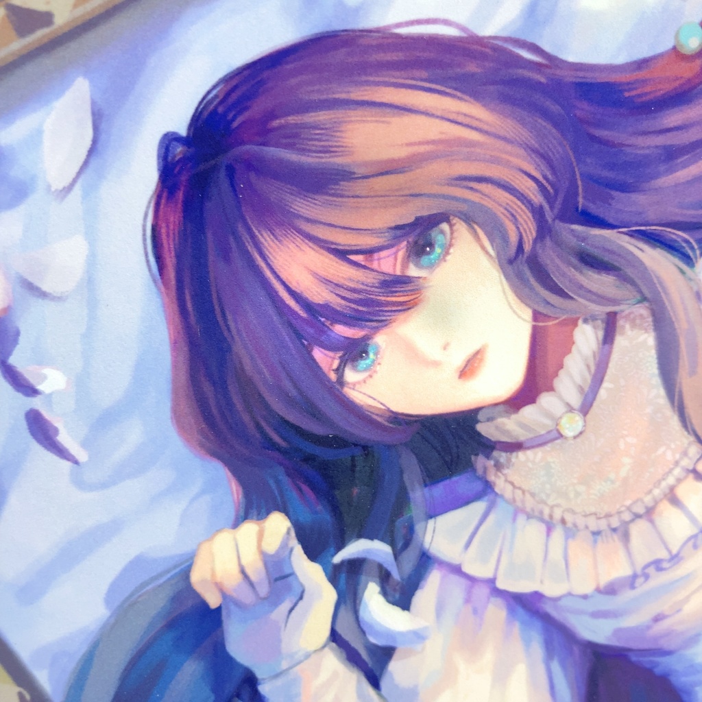 『Flame』キャンバスアート(A4サイズ)